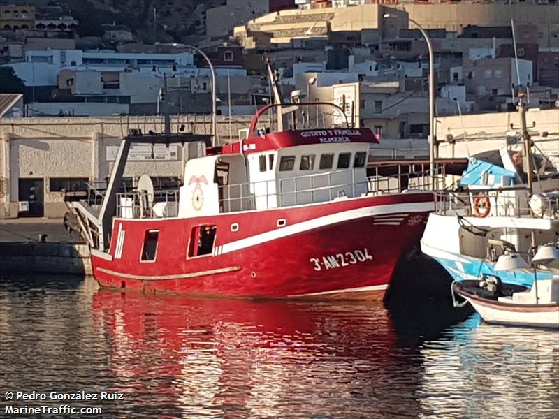 quinto y familia (Fishing vessel) - IMO , MMSI 224141760, Call Sign EA7858 under the flag of Spain