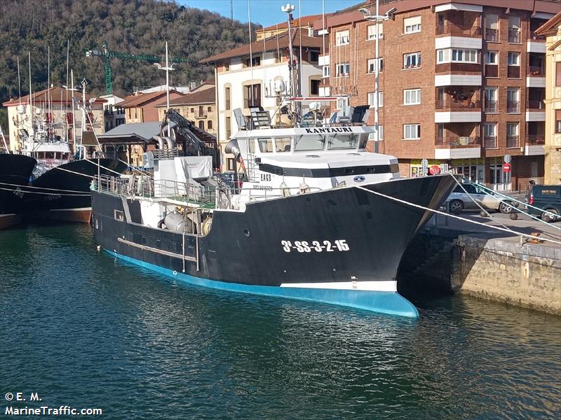 kantauri (Fishing vessel) - IMO , MMSI 225985384, Call Sign EAGB under the flag of Spain