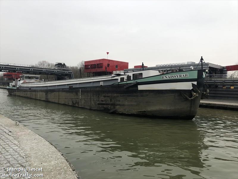 enaissyrah (Cargo ship) - IMO , MMSI 226004380, Call Sign FM4700 under the flag of France