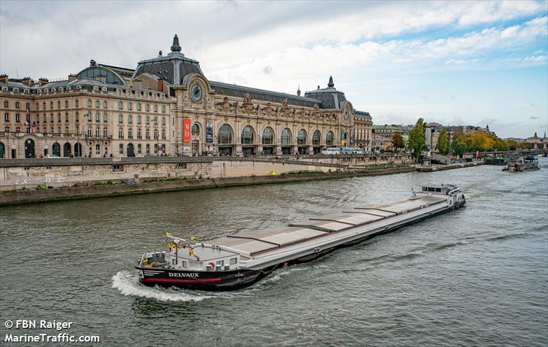 delvaux (Cargo ship) - IMO , MMSI 227096230, Call Sign FM 4974 under the flag of France