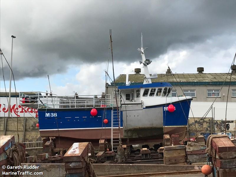 our hazel (Fishing vessel) - IMO , MMSI 232011369, Call Sign MBXF4 under the flag of United Kingdom (UK)