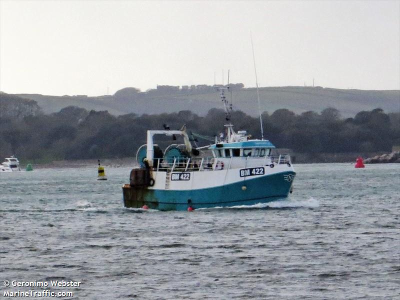 provider ii bm422 (Fishing vessel) - IMO , MMSI 235003089, Call Sign ZNUT2 under the flag of United Kingdom (UK)