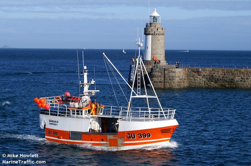 sarah p (Fishing vessel) - IMO , MMSI 235069065, Call Sign MNNC9 under the flag of United Kingdom (UK)