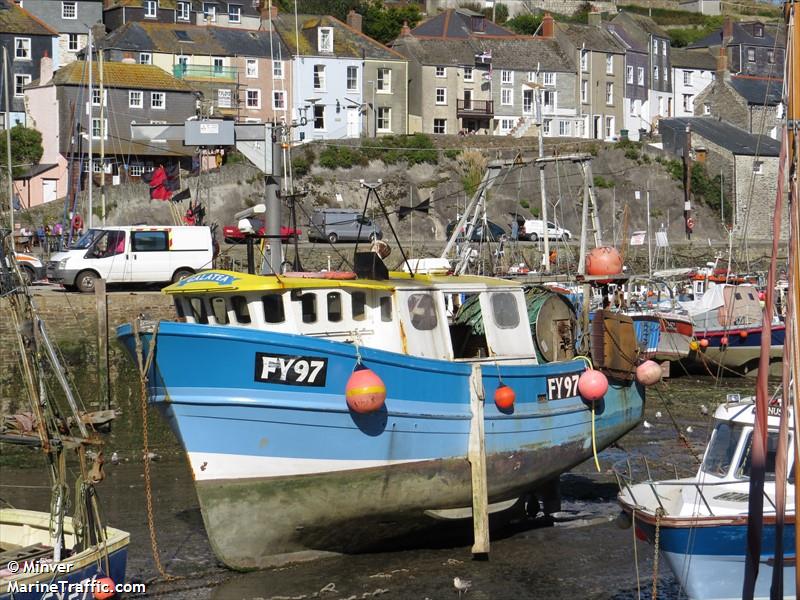 galatea (Fishing vessel) - IMO , MMSI 235094789, Call Sign MD2K3 under the flag of United Kingdom (UK)