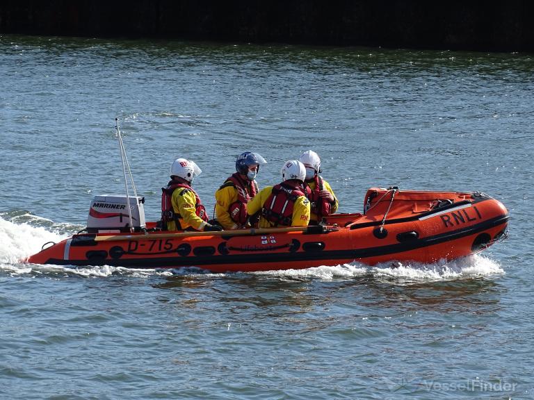 rnli lifeboat d-715 (SAR) - IMO , MMSI 235108871 under the flag of United Kingdom (UK)