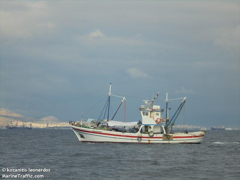 ag spyridon (Fishing vessel) - IMO , MMSI 237599000, Call Sign SX4554 under the flag of Greece