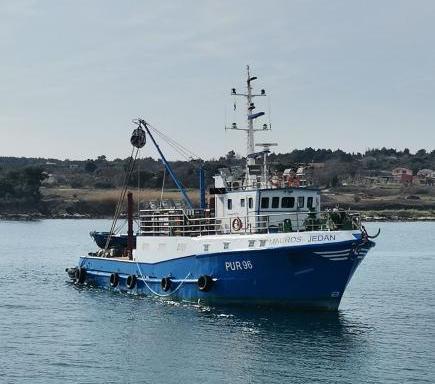 mauros jedan (Fishing Vessel) - IMO 9043225, MMSI 238411040, Call Sign 9A5582 under the flag of Croatia