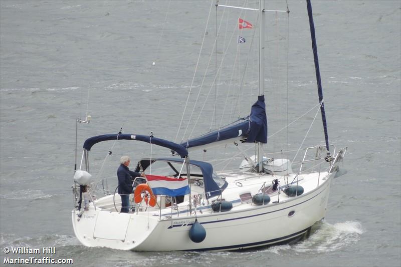 elmaris (Sailing vessel) - IMO , MMSI 244630088, Call Sign PC6812 under the flag of Netherlands