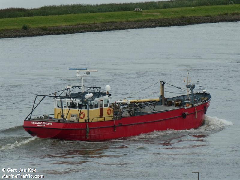 ye197 gustaaf eduard (Fishing vessel) - IMO , MMSI 244730183, Call Sign PB8819 under the flag of Netherlands