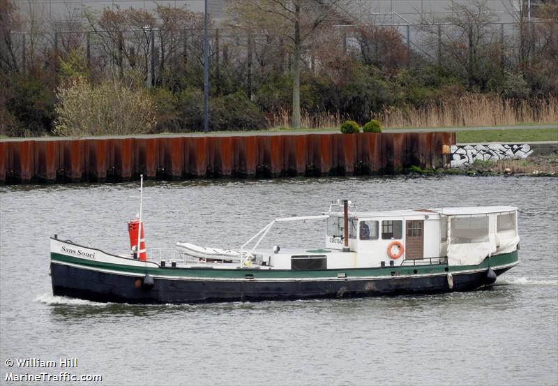 sans souci (Pleasure craft) - IMO , MMSI 244790250, Call Sign PA4206 under the flag of Netherlands