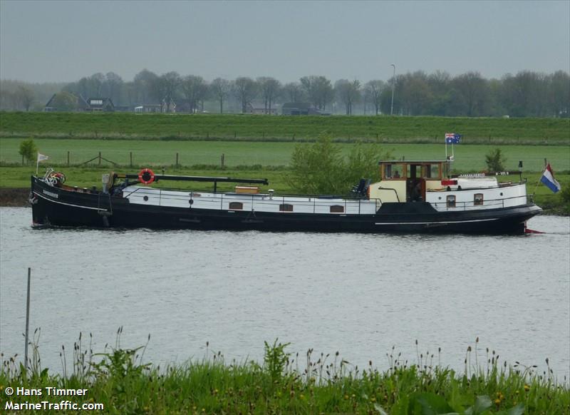 dankbaarheid (Pleasure craft) - IMO , MMSI 244830455, Call Sign PI5745 under the flag of Netherlands