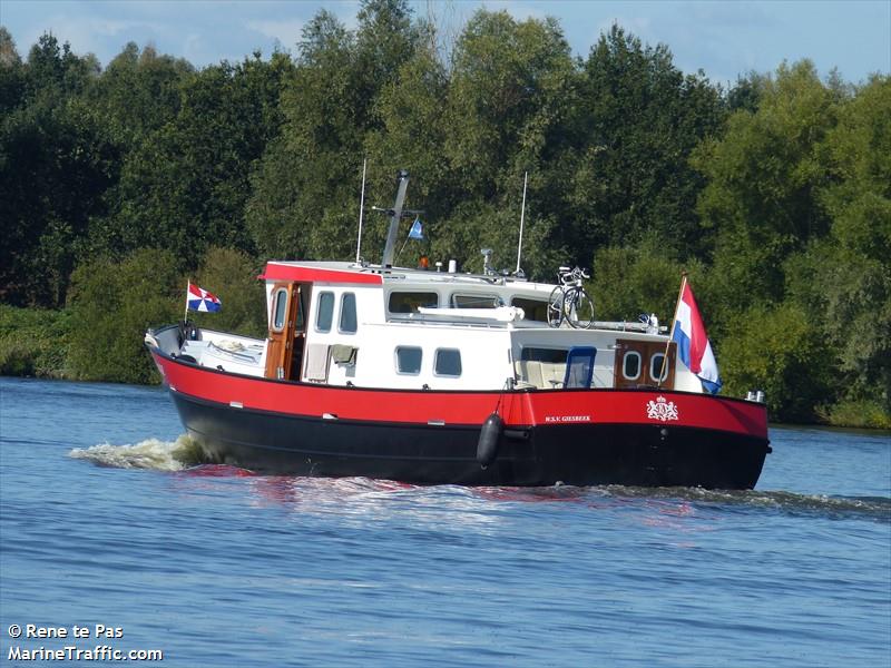 klaaske (Pleasure craft) - IMO , MMSI 244870523, Call Sign PD7352 under the flag of Netherlands