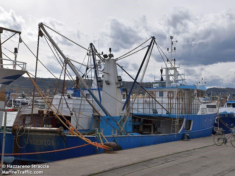 vincenzo i (Fishing vessel) - IMO , MMSI 247280590, Call Sign IMFI2 under the flag of Italy