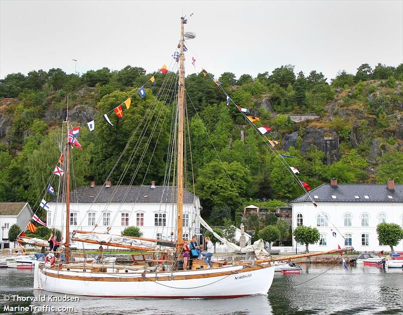 sy nordsjoe (Sailing vessel) - IMO , MMSI 257297600, Call Sign LM3031 under the flag of Norway