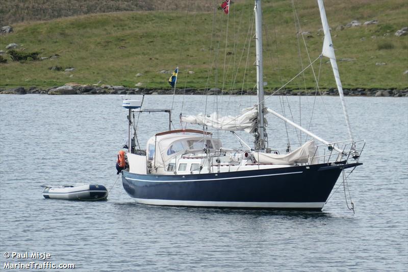 sy elder (Pleasure craft) - IMO , MMSI 265515230, Call Sign SB2684 under the flag of Sweden