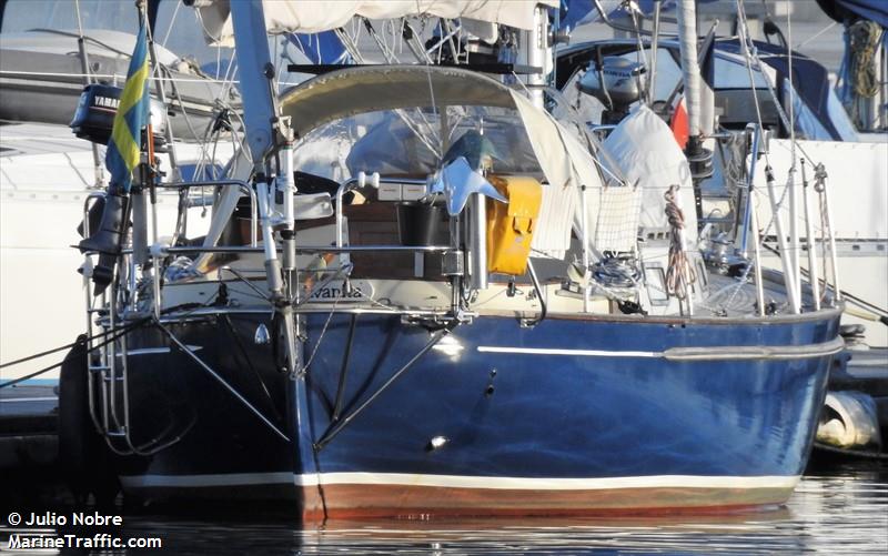 savanita (Sailing vessel) - IMO , MMSI 265811450 under the flag of Sweden