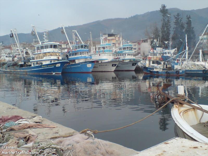 boralar-2 (Fishing vessel) - IMO , MMSI 271056036, Call Sign TC5845 under the flag of Turkey
