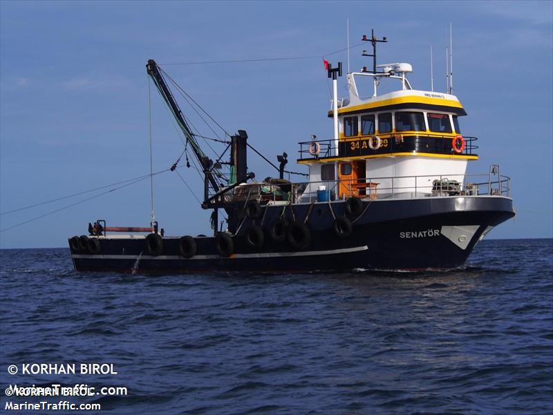 senator (Fishing vessel) - IMO , MMSI 271072030, Call Sign TC9912 under the flag of Turkey