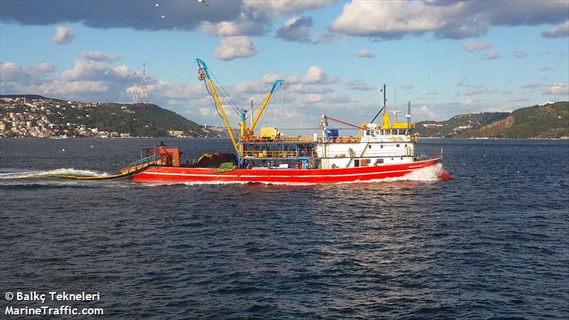 ibrahim reis iii (Fishing vessel) - IMO , MMSI 271072608, Call Sign TC5496 under the flag of Turkey