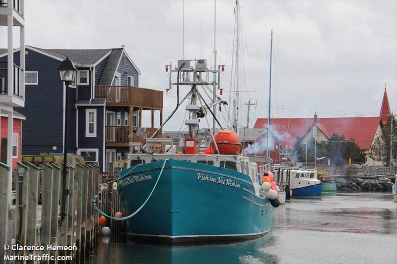 fishem not wishem (Fishing vessel) - IMO , MMSI 316018416 under the flag of Canada