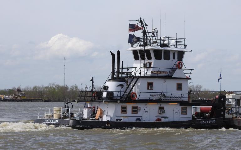 olga g stone (Tug) - IMO , MMSI 366954170, Call Sign WBS3207 under the flag of United States (USA)