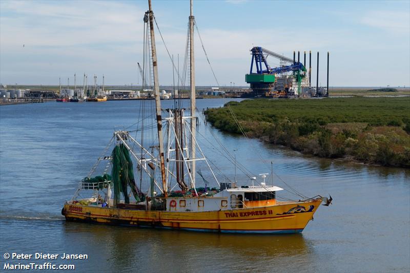 thai express ii (Fishing vessel) - IMO , MMSI 367398280, Call Sign WDE7837 under the flag of United States (USA)