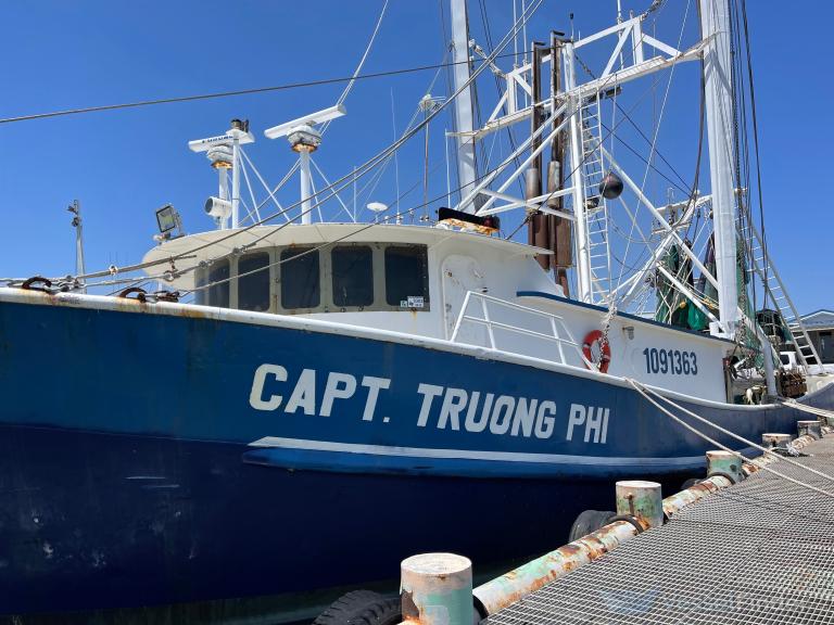 capt.truong p (Fishing vessel) - IMO , MMSI 367584340, Call Sign WDG9102 under the flag of United States (USA)