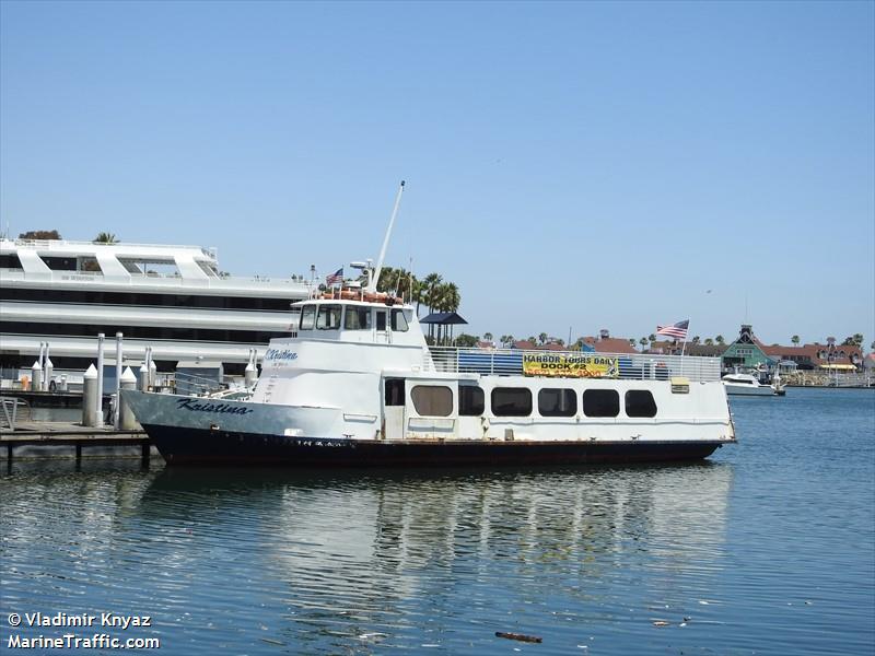 kristina (Passenger ship) - IMO , MMSI 367704150, Call Sign WDI5000 under the flag of United States (USA)