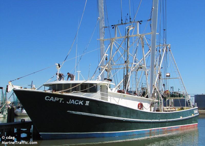 capt jack ii (Fishing vessel) - IMO , MMSI 367723960, Call Sign WDI6957 under the flag of United States (USA)