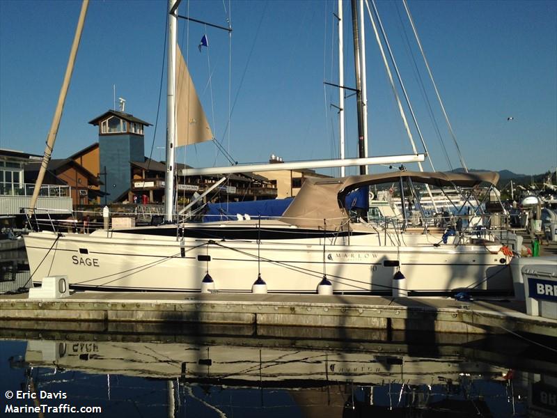 sage (Sailing vessel) - IMO , MMSI 367742750 under the flag of United States (USA)
