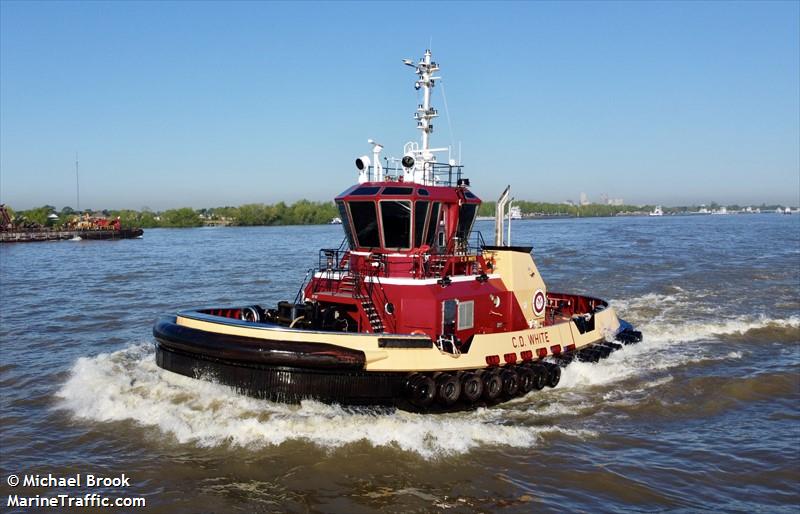 c.d. white (Tug) - IMO 9899181, MMSI 368119110, Call Sign WDL3184 under the flag of United States (USA)