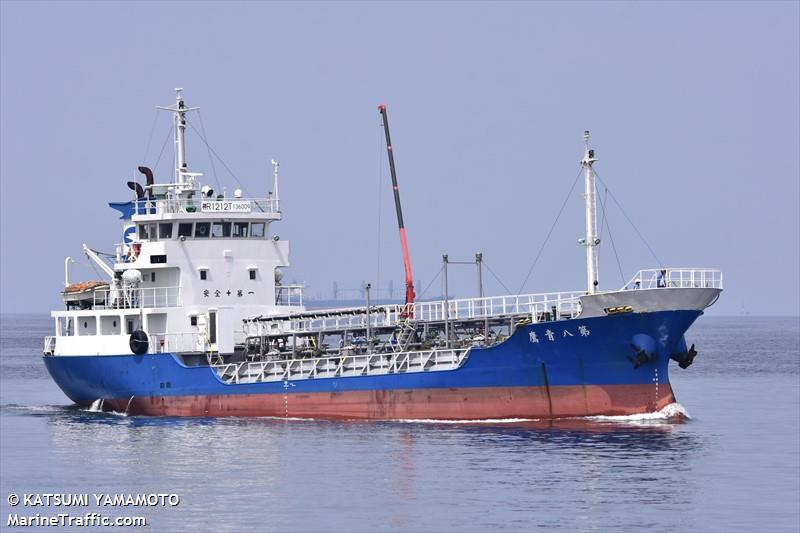 seiyoh no.8 (Unknown) - IMO , MMSI 431301721 under the flag of Japan