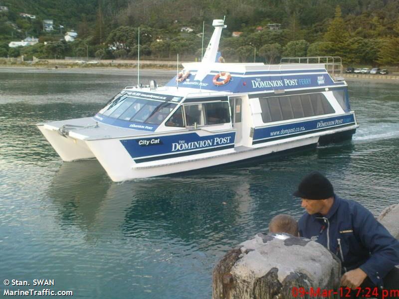 city cat (Passenger ship) - IMO , MMSI 512003252, Call Sign ZMV5575 under the flag of New Zealand