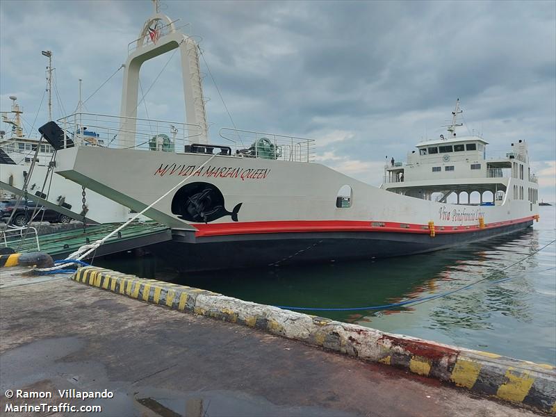 mv viva marian queen (Passenger/Ro-Ro Cargo Ship) - IMO 9916032, MMSI 548358600, Call Sign 4DJC-8 under the flag of Philippines