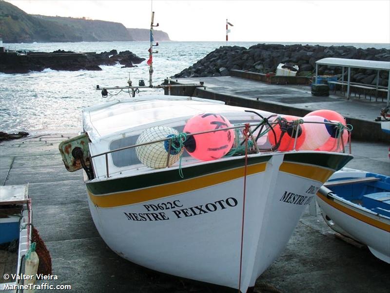 mestre peixoto (Fishing vessel) - IMO , MMSI 204202580, Call Sign CUVT4 under the flag of Azores