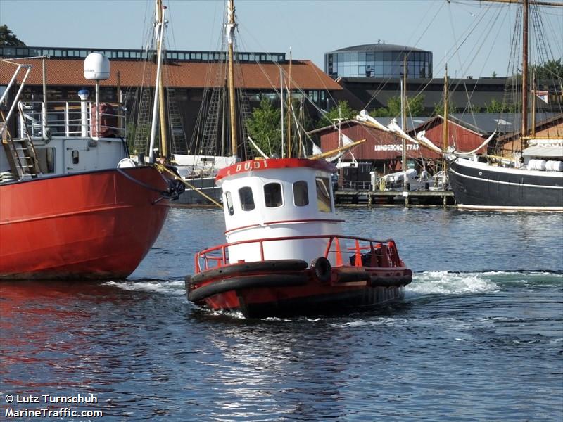 duddi (Tug) - IMO , MMSI 219020336, Call Sign XPE6736 under the flag of Denmark