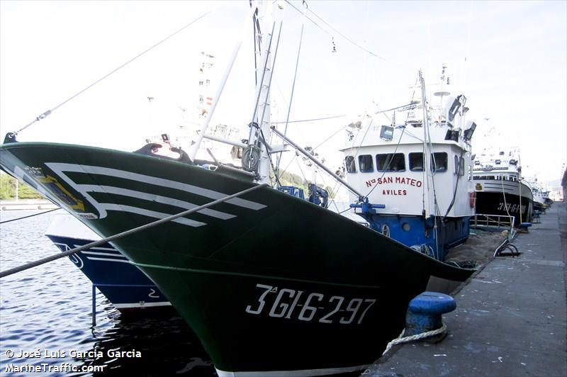 nuevo san mateo (Fishing vessel) - IMO , MMSI 224051650, Call Sign EA3190 under the flag of Spain
