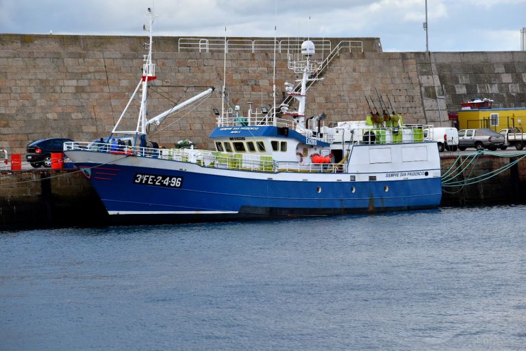 san prudencio (Fishing Vessel) - IMO 9163386, MMSI 224138280, Call Sign EA2815 under the flag of Spain