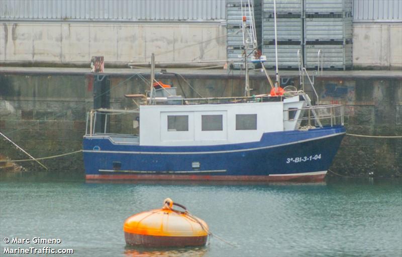 antxeta primero (Fishing vessel) - IMO , MMSI 224257450 under the flag of Spain