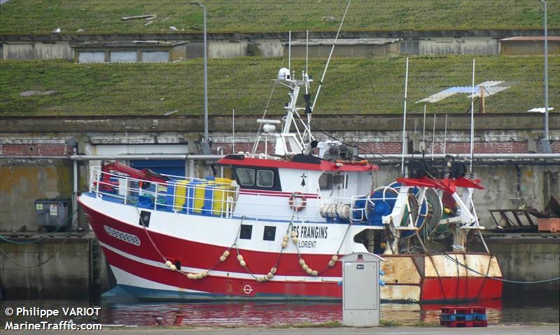 fv le belier (Fishing vessel) - IMO , MMSI 227145200, Call Sign FOUS under the flag of France