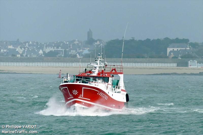 fv le breizh (Fishing vessel) - IMO , MMSI 228083700, Call Sign FJWK under the flag of France