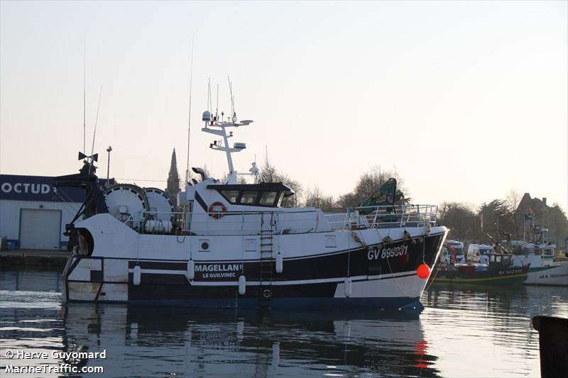 fv magelan ii (Fishing vessel) - IMO , MMSI 228231800, Call Sign FMHH under the flag of France