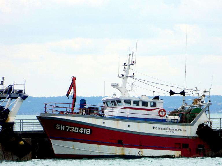 clement thomas elena (Fishing vessel) - IMO , MMSI 228337000, Call Sign FGJL under the flag of France