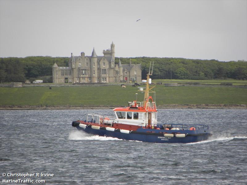 kirkwall bay (Pilot) - IMO , MMSI 235001065, Call Sign MPRG5 under the flag of United Kingdom (UK)