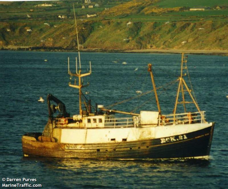 rambling rose (Fishing vessel) - IMO , MMSI 235039296, Call Sign MSDN7 under the flag of United Kingdom (UK)