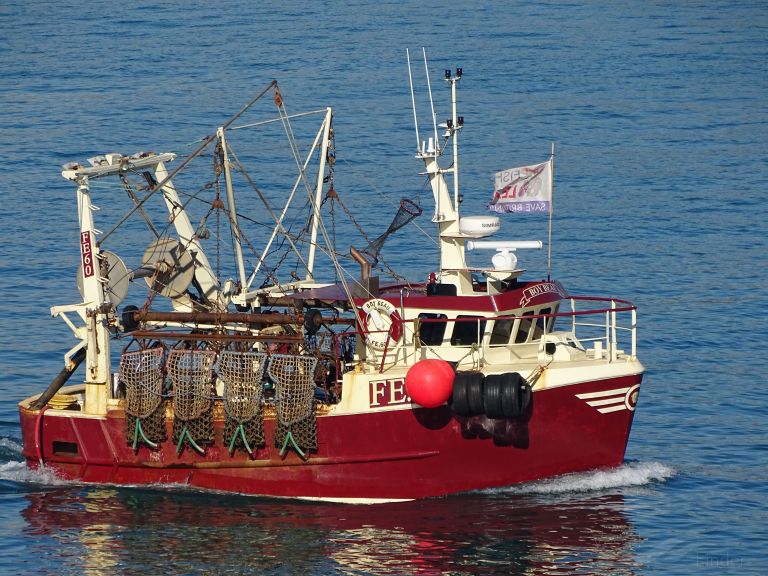 boy beau (Fishing vessel) - IMO , MMSI 235118416, Call Sign MWNT7 under the flag of United Kingdom (UK)