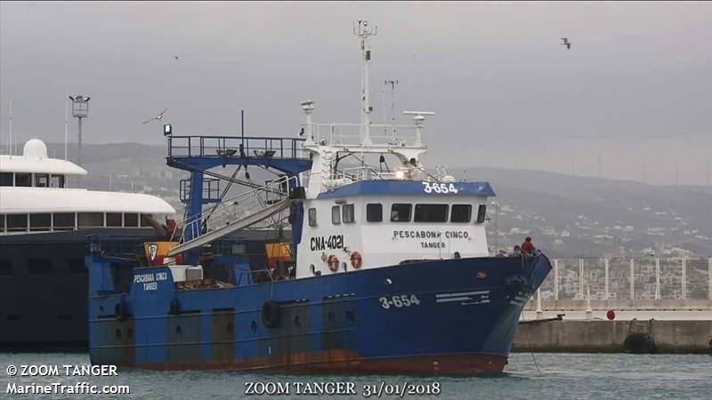 pescabona cinco (Fishing Vessel) - IMO 9312004, MMSI 242048100, Call Sign CNA4021 under the flag of Morocco