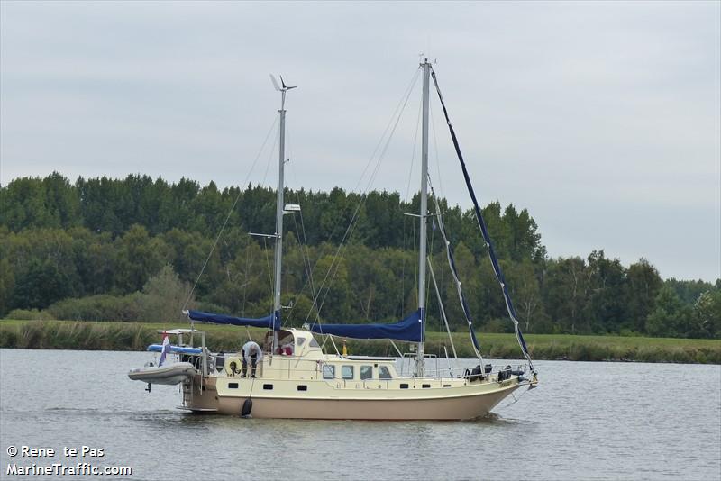 yagis (Sailing vessel) - IMO , MMSI 244270100, Call Sign PF4650 under the flag of Netherlands