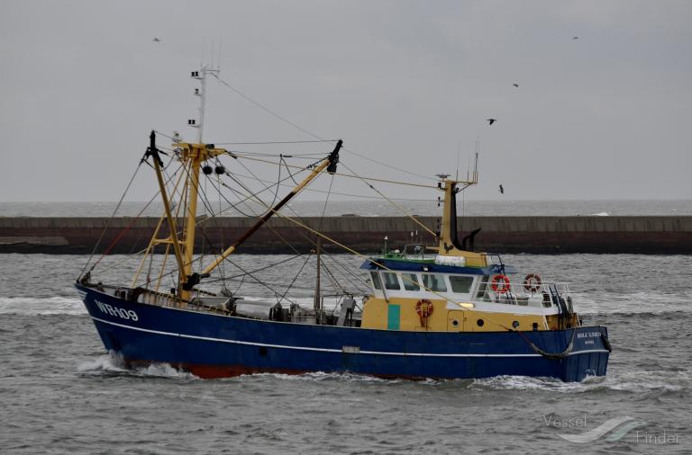 wr109boukjeelisabeth (Trawler) - IMO 9219745, MMSI 244633000, Call Sign PBAF under the flag of Netherlands