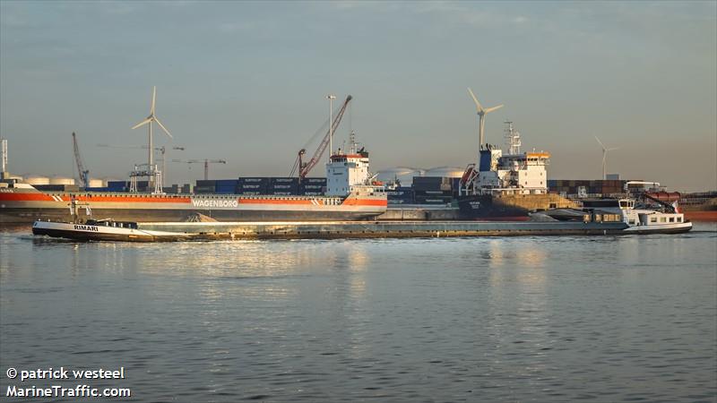rimari (Cargo ship) - IMO , MMSI 244740569, Call Sign PI2454 under the flag of Netherlands